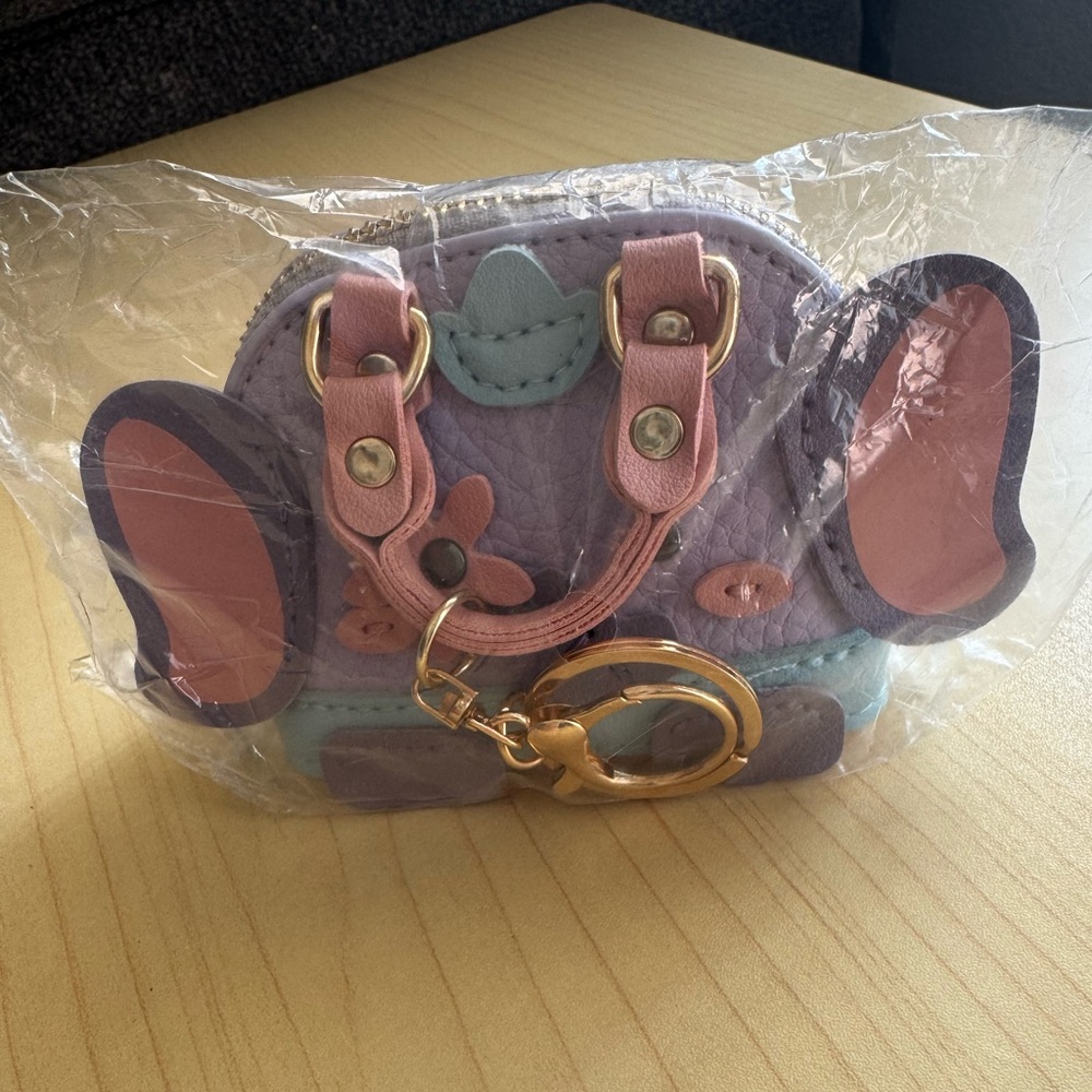 Mini elephant purse charm 4x4 in . - Picture 6 of 8